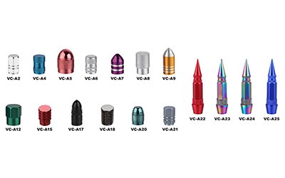 ALUMINUM valve caps 2