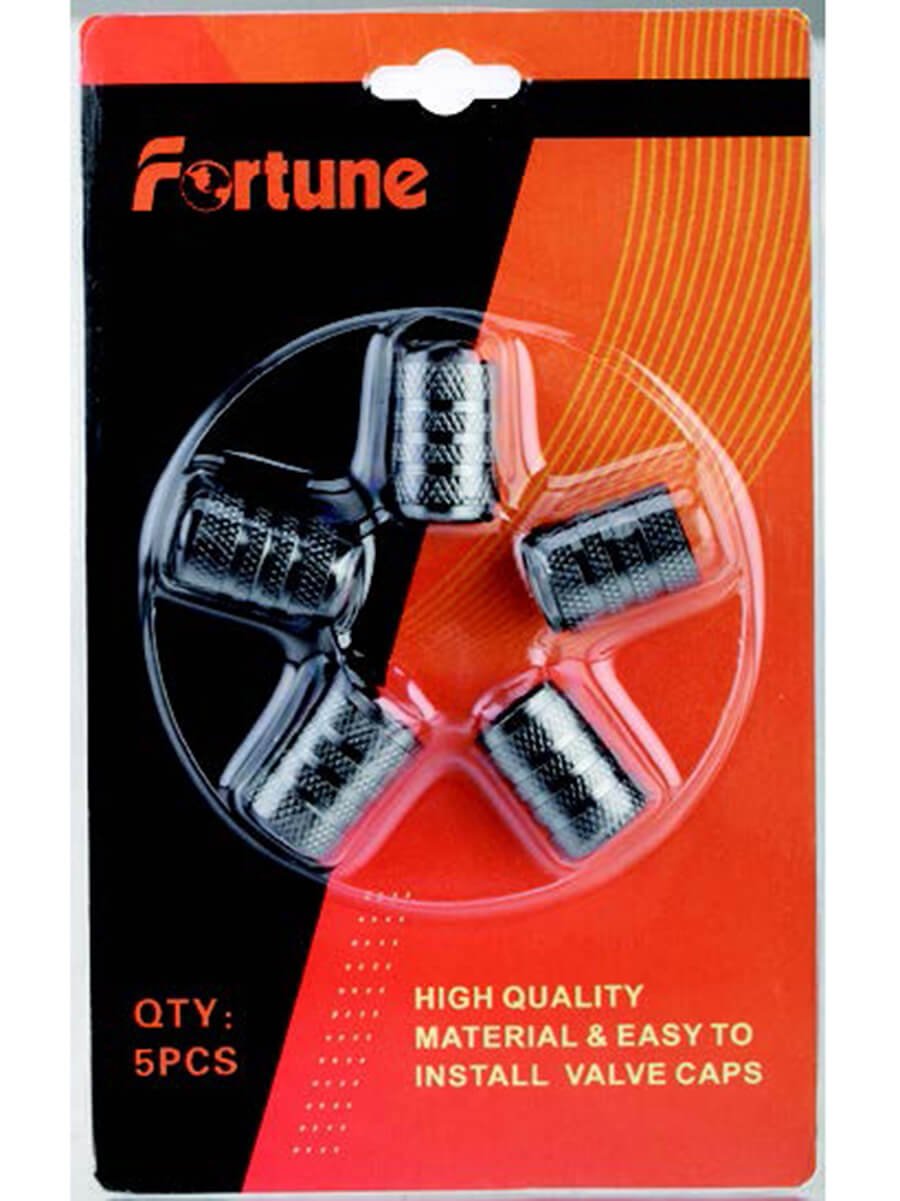 packaged 5 tire valve caps