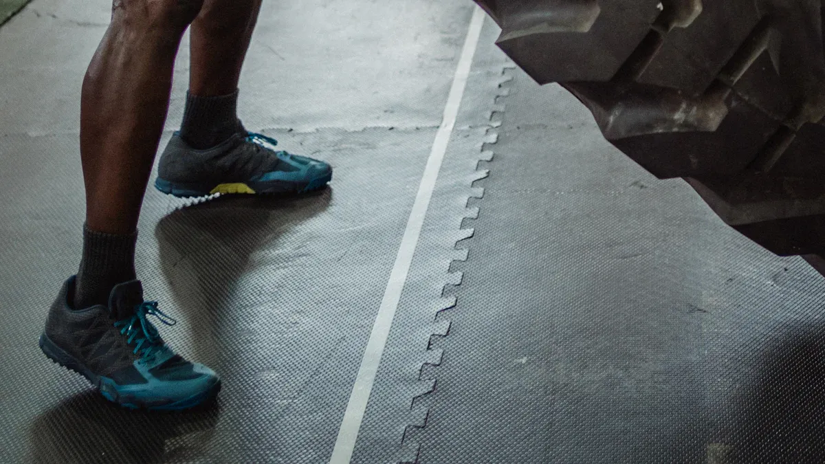Balancing Tires Redefined: Black Stick-On Weights