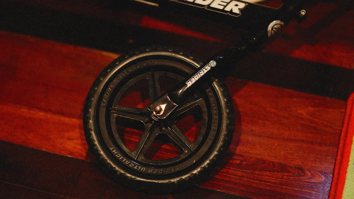 Say Goodbye to Clip-Ons with Adhesive Wheel Weights