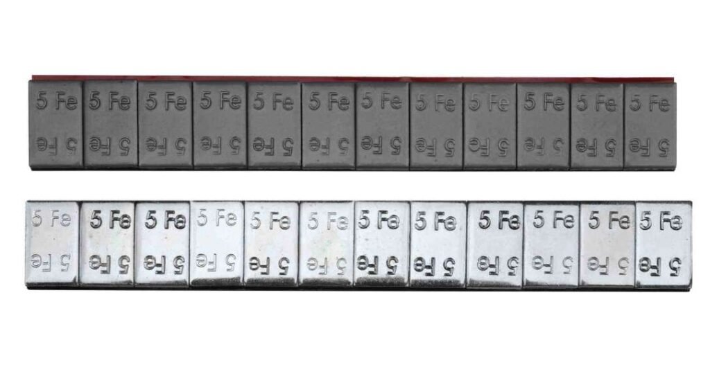 Stick On Wheel Weights vs Clip On Wheel Weights for Better Balance 2 steel adhesive wheel weights