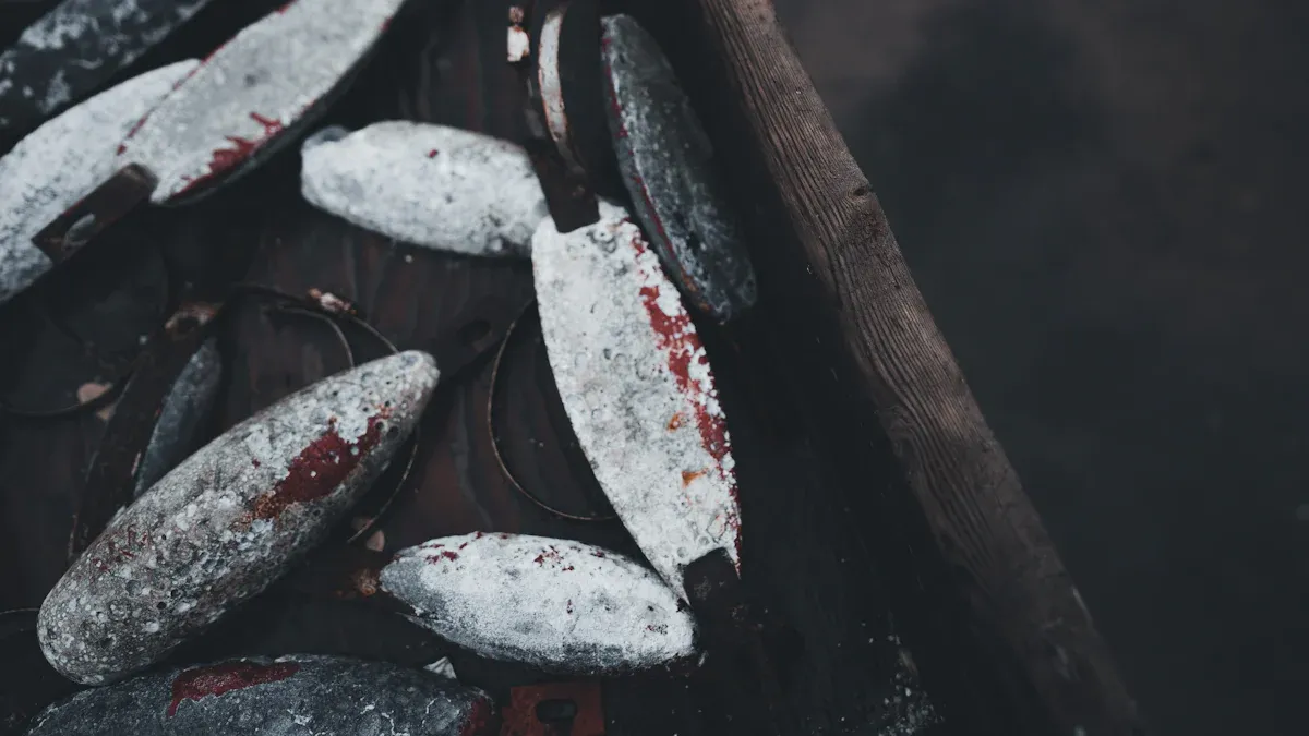 Comparing Clip On Lead Weights with Zinc and Steel Alternatives