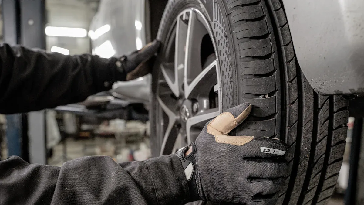 The Role of Adhesive Tire Weights in Extending Tire Life