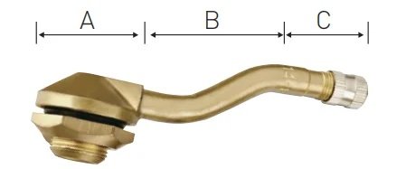 V3 14 Tubeless Metal Clamp In Valves 1