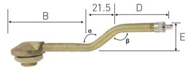 V3 18 Tubeless Metal Clamp In Valves 1